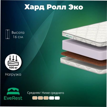 Матрас Everest Хард Ролл Эко (Хард&nbsp;Ролл&nbsp;Эко)